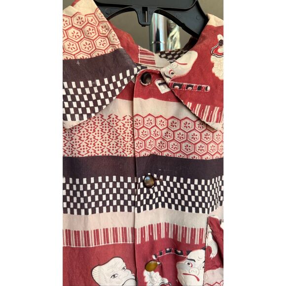 Upcycle Patchwork Shirt Bode Inspired / Damaged / For Repair / Textile Art Piece - Picture 6 of 9